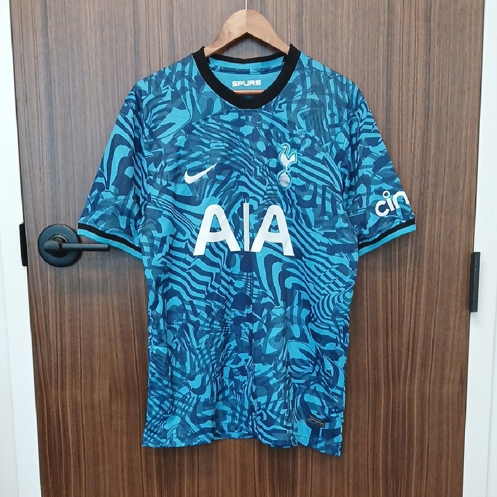 NIKE Tottenham Hotspur Camo Dejan Kulusevski Jersey SZ XL